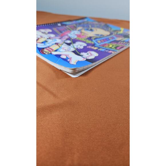 Lisa Frank Glamour Girl Spirial Notebook poodle disco - Picture 3 of 8